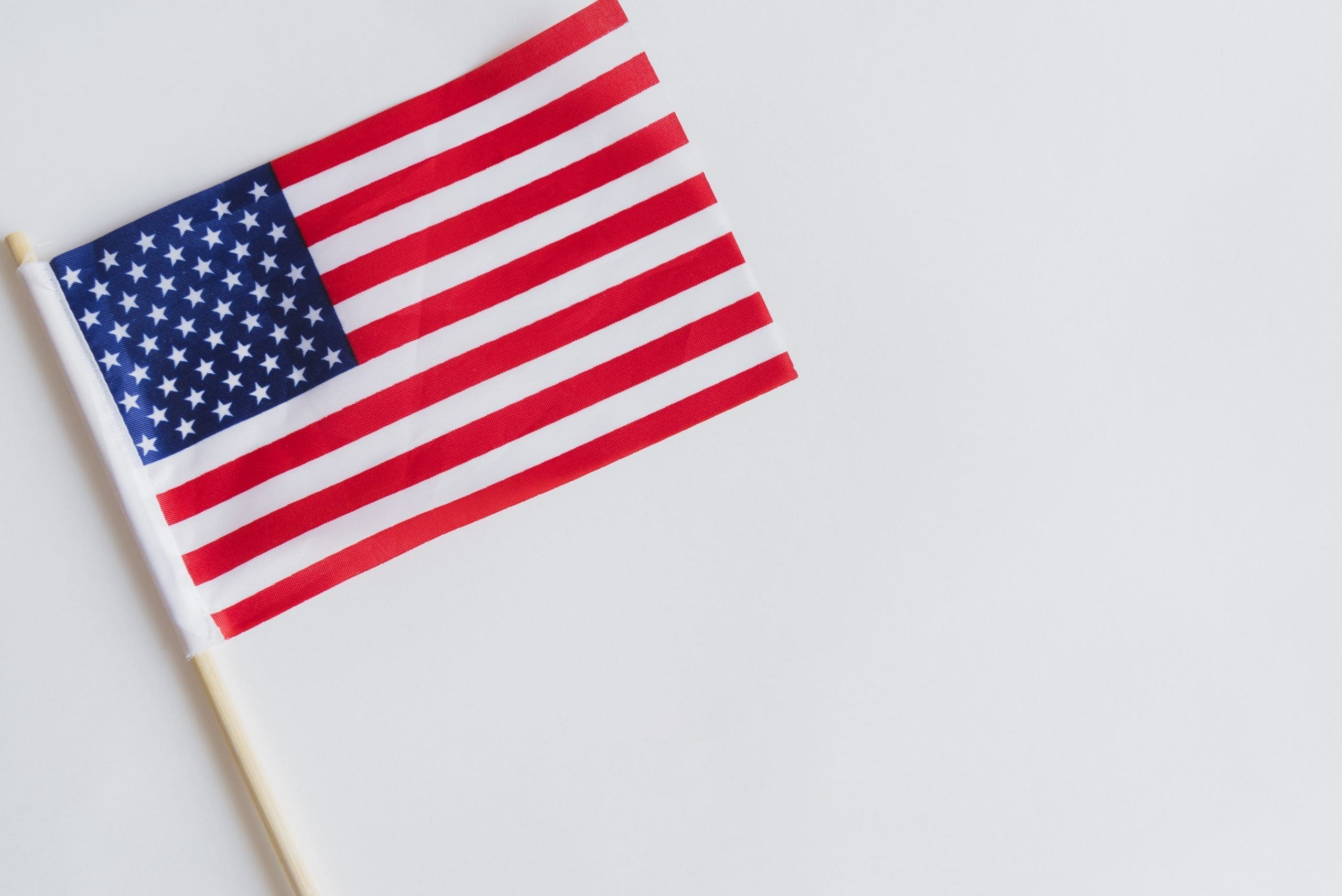 American Stick Flag 4"x6"